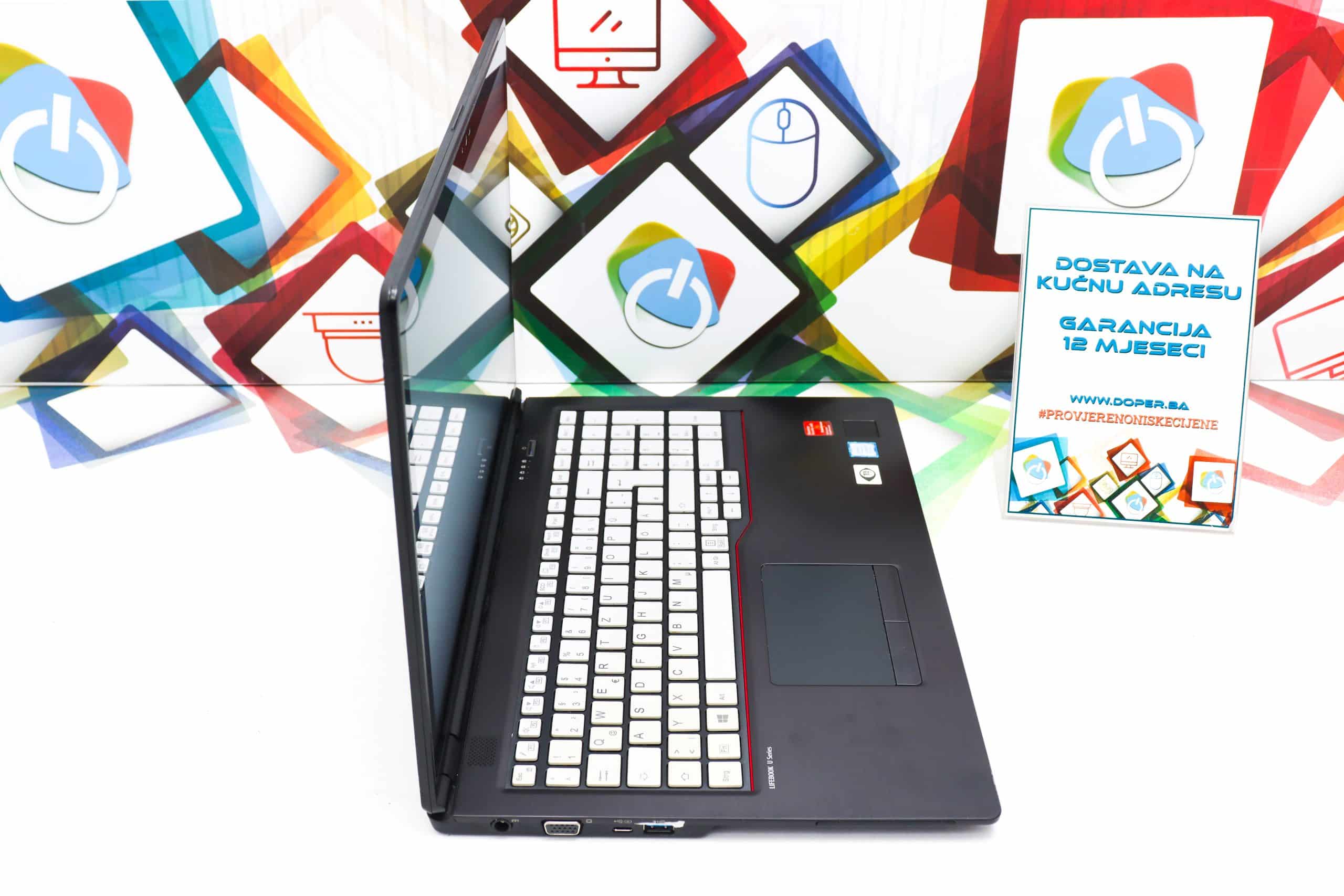 Laptop Fujitsu LifeBook U758 i5-8365u 256GB SSD 8GB DDR4 15,6" Touchscreen - Slika 8