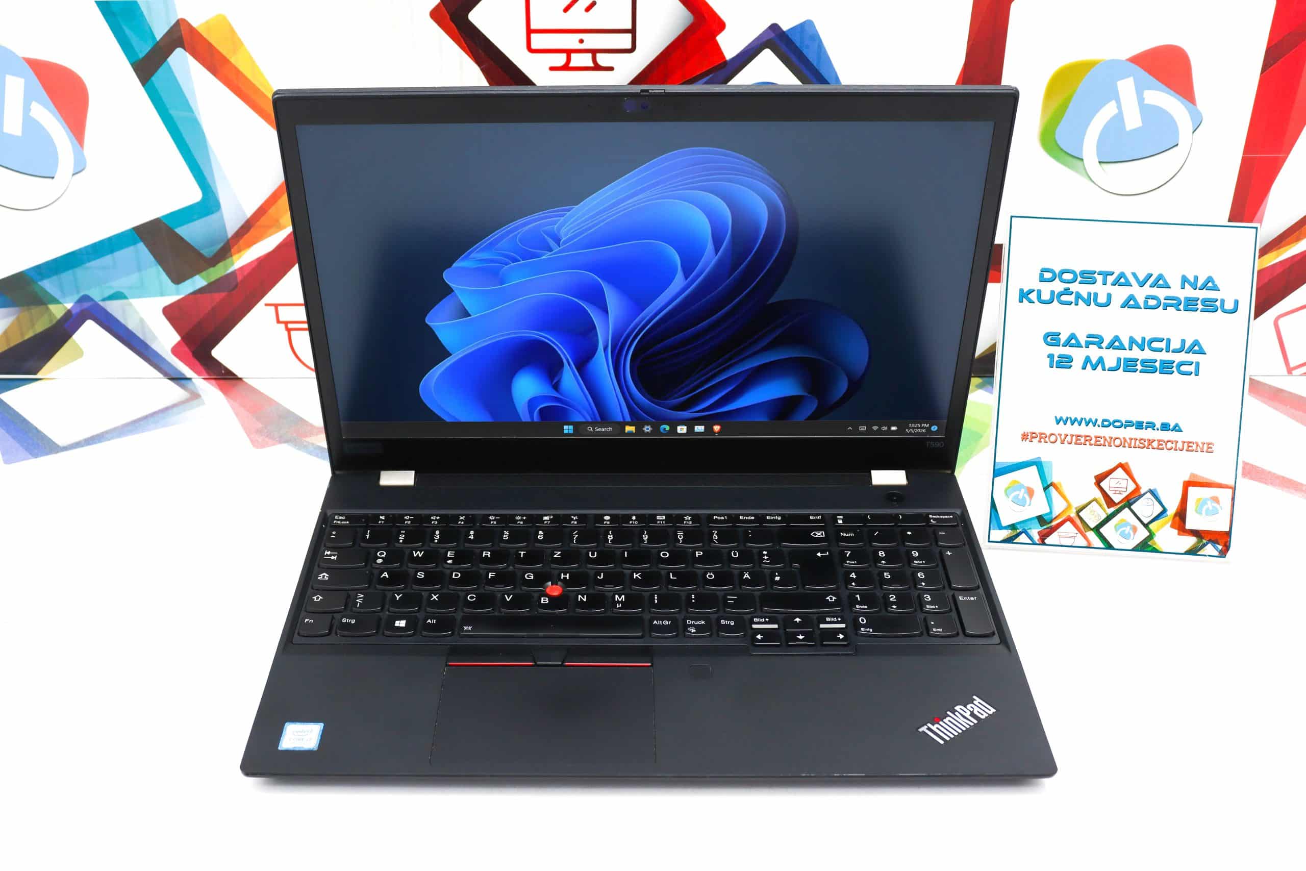Laptop Lenovo T590 i7-8565u 512GB SSD 16GB DDR4 15,6" - Slika 4