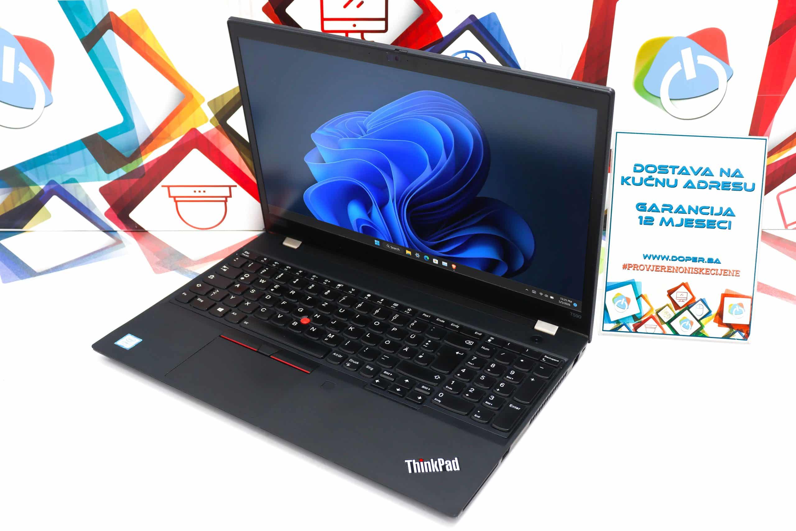 Laptop Lenovo T590 i7-8565u 512GB SSD 16GB DDR4 15,6" - Slika 5