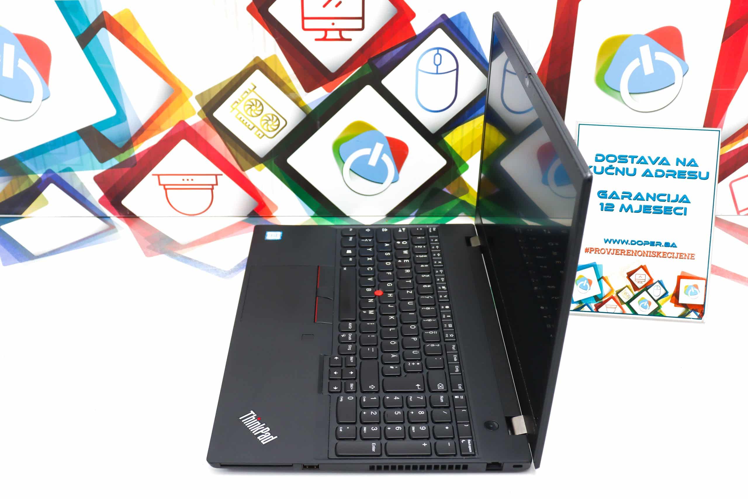 Laptop Lenovo T590 i7-8565u 512GB SSD 16GB DDR4 15,6" - Slika 6